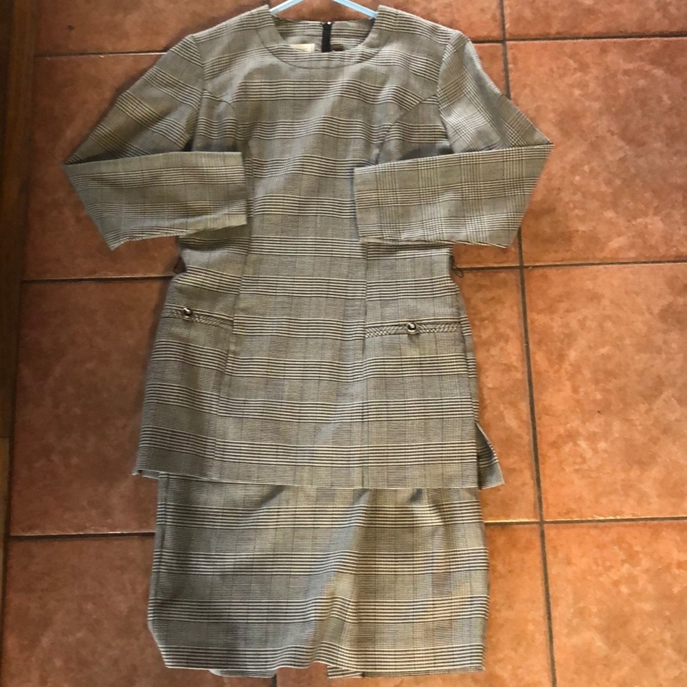 Dress  Petit Sophisticate vintage houndstooth 0 - Picture 3 of 6